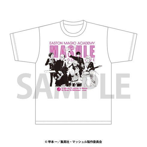 "Mashle" Band-Style T-Shirt
