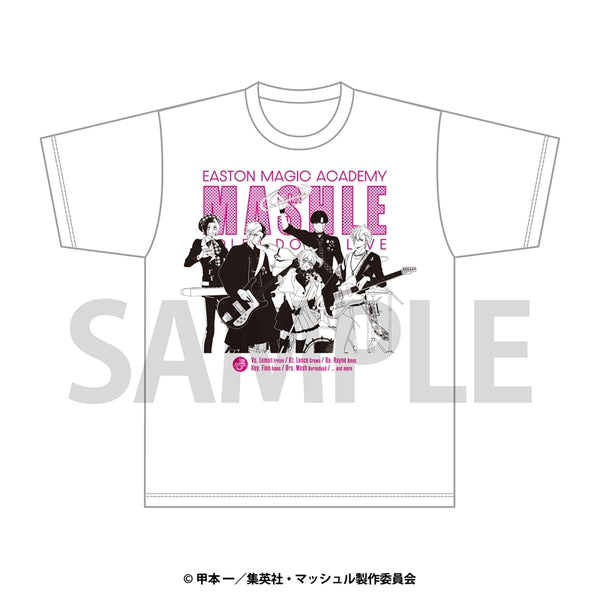 "Mashle" Band-Style T-Shirt