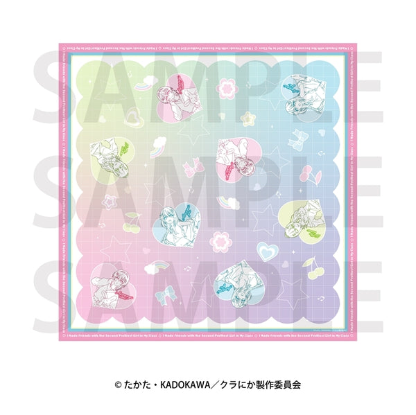 "I Became Friends with the Second Cutest Girl in My Class" Mini Satin Cloth