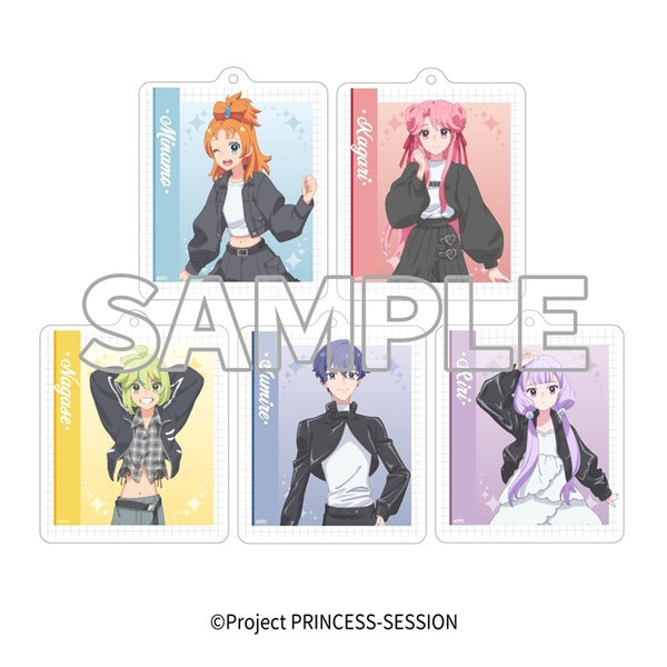 『プリンセッション・オーケストラ』トレーディングアクリルキーホルダー(全5種)【BOX】