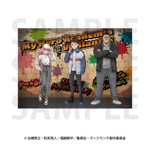 『ヴィジランテ -僕のヒーローアカデミア ILLEGALS-』ストリートファッションスタイル キャンバスボード