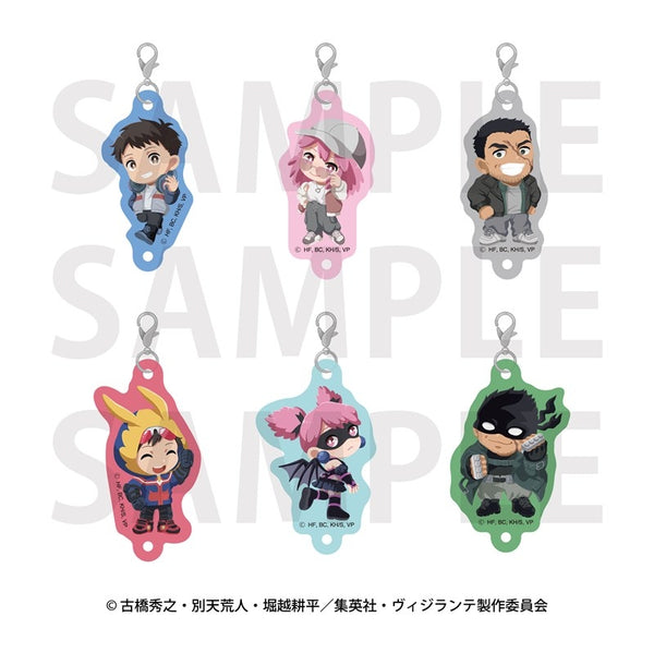 『ヴィジランテ -僕のヒーローアカデミア ILLEGALS-』ストリートファッションスタイル トレーディングアクリルチャーム(全6種)【BOX】