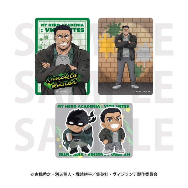 『ヴィジランテ -僕のヒーローアカデミア ILLEGALS-』ストリートファッションスタイル クリアカードセット ナックルダスター