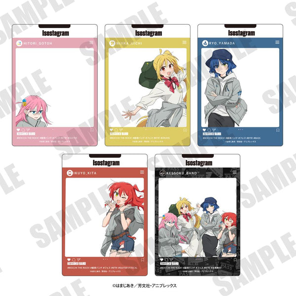『ぼっち・ざ・ろっく!』トレーディングイソスタクリアカード「結束バンド Waterproof Jacket」(全5種)【BOX】