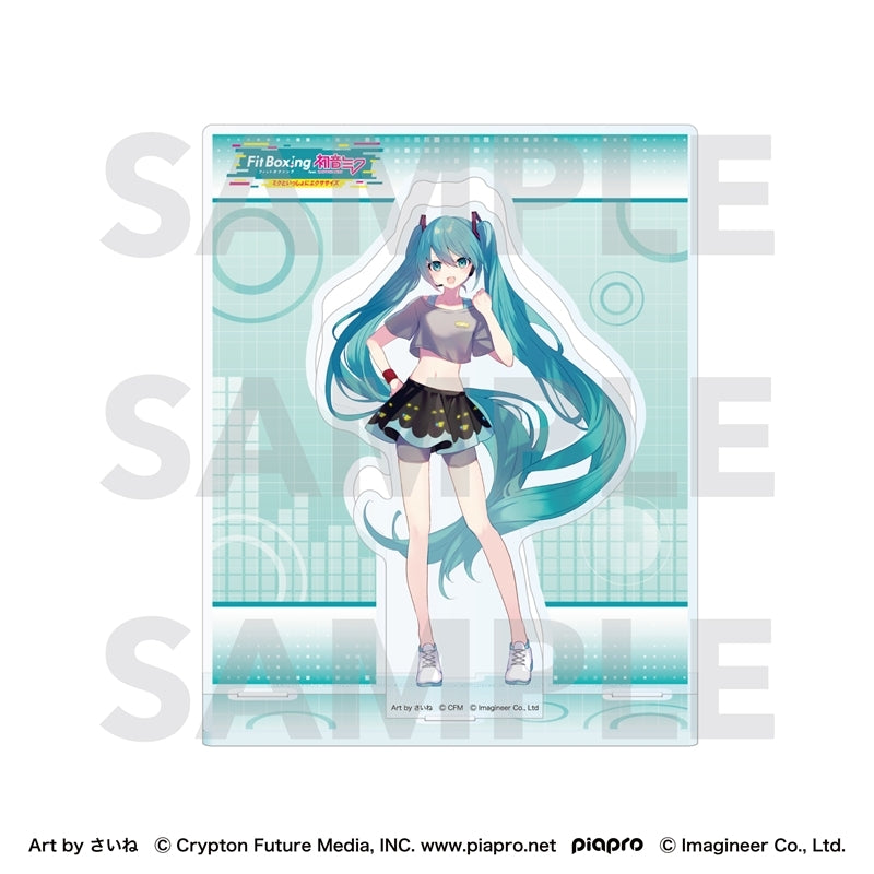 Fit Boxing feat. 初音ミク』Art by さいね アクリルスタンド 初音ミク
