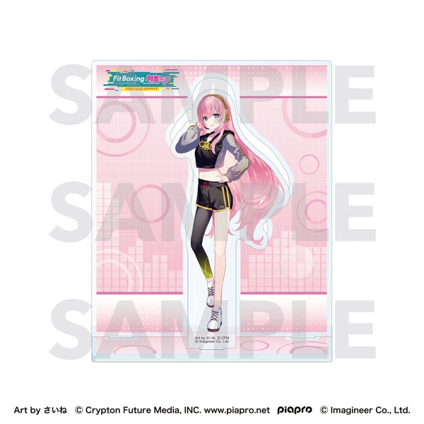 《Fit Boxing feat. 初音未来》 插画:Saine 亚克力立牌 巡音流歌