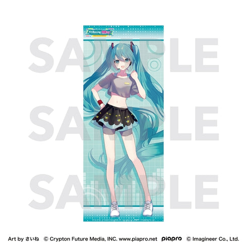『Fit Boxing feat. 初音ミク』Art by さいね フェイスタオル 初音ミク