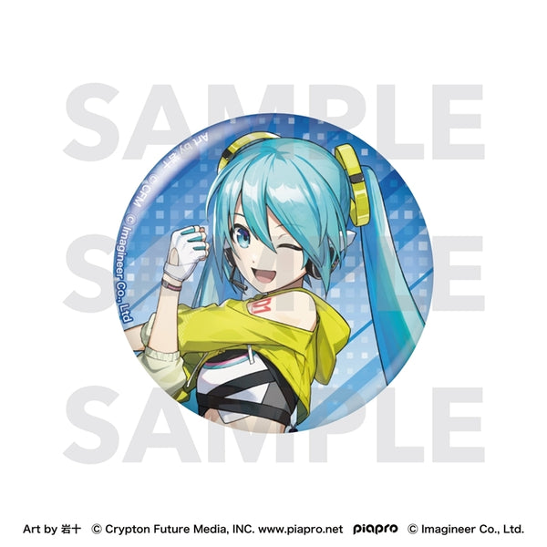 《Fit Boxing feat. 初音未來》Art by 岩十 亮片徽章 初音未來