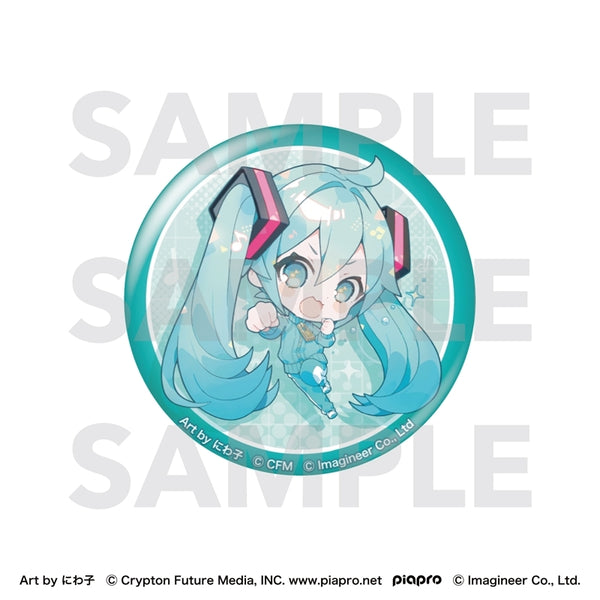 《Fit Boxing feat. 初音未來》Art by Niwako 亮片徽章 初音未來