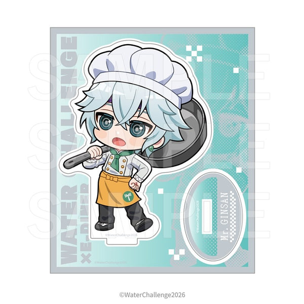 『ウォーターチャレンジ×E-DINER』アクリルスタンド ミスター銀さん