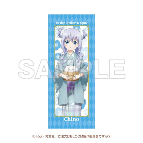 『ご注文はお湯どころですか? ~ぽかぽか湯けむりたいむ~』フェイスタオル チノ