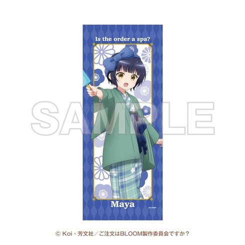 『ご注文はお湯どころですか? ~ぽかぽか湯けむりたいむ~』フェイスタオル マヤ