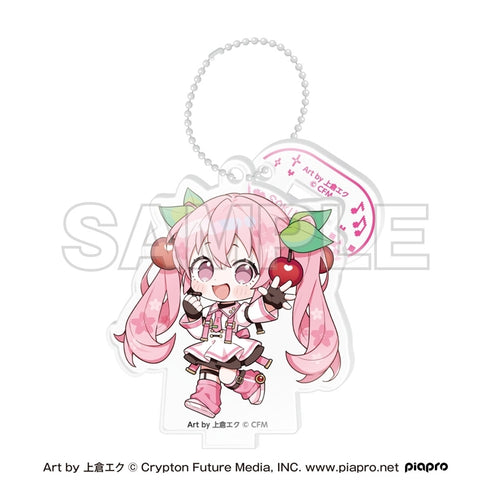 『桜ミク×Shibuya Sakura Stage』ミニキャラスタンドキーホルダー A