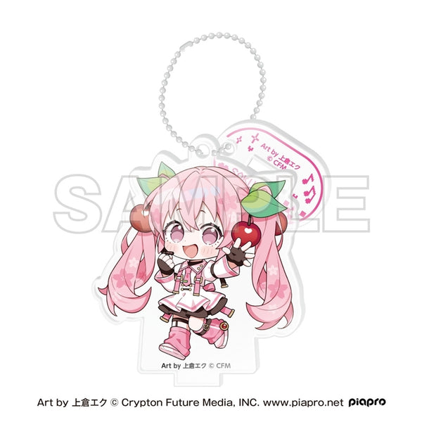 『桜ミク×Shibuya Sakura Stage』ミニキャラスタンドキーホルダー A