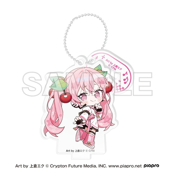 『桜ミク×Shibuya Sakura Stage』ミニキャラスタンドキーホルダー B