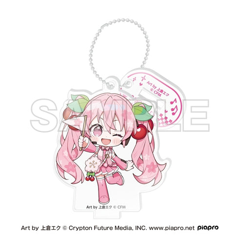 『桜ミク×Shibuya Sakura Stage』ミニキャラスタンドキーホルダー C