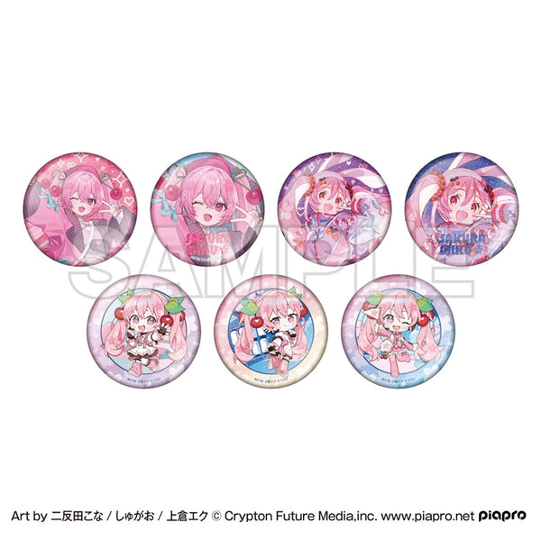 『桜ミク×Shibuya Sakura Stage』トレーディング缶バッジ(全7種)【BOX】