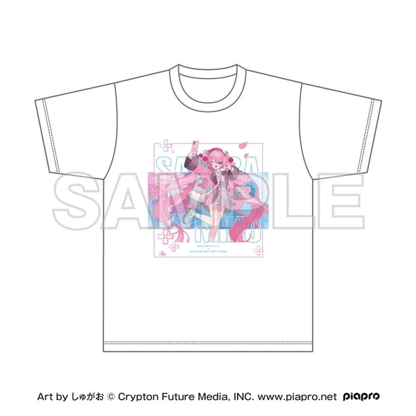 『桜ミク×Shibuya Sakura Stage』フルカラーTシャツ Art by しゅがお