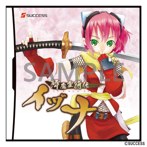 『降魔霊符伝イヅナ』パッケージ風クッションカバー IZN1