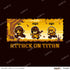《進擊的巨人》TV動畫 The Final Season 完結篇 角色插畫T恤 1(艾倫・米卡莎・阿爾敏)
