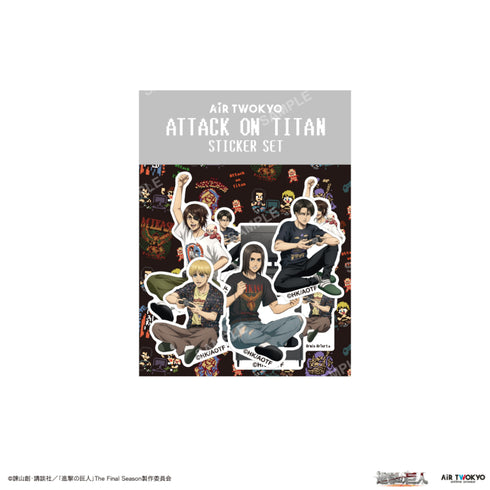 "Attack on Titan" TV Anime: The Final Season - The Conclusion Game Sticker Set