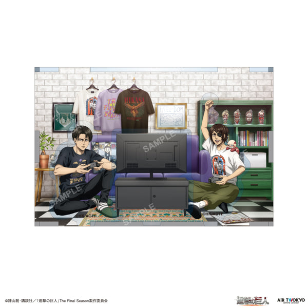 『進撃の巨人』TVアニメThe Final Season 完結編 アクリルジオラマ 2(リヴァイ&ハンジ)