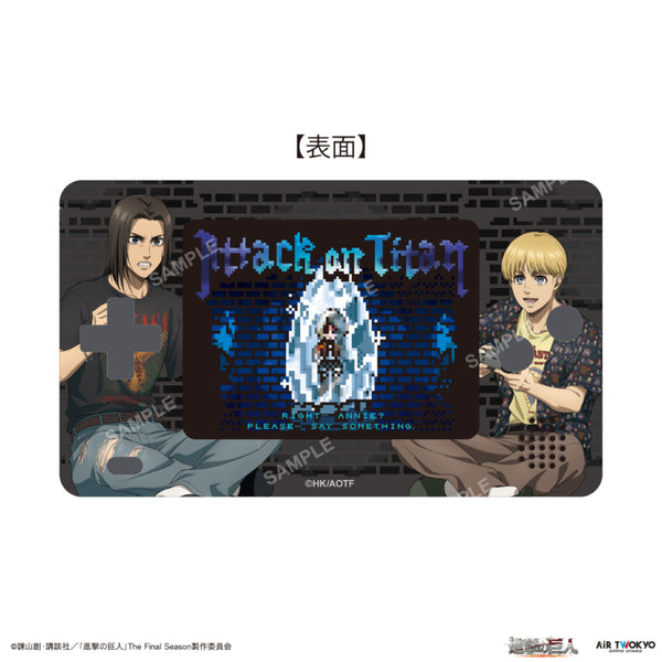 『進撃の巨人』TVアニメThe Final Season 完結編 モバイルゲームマグネット(エレン&アルミン)