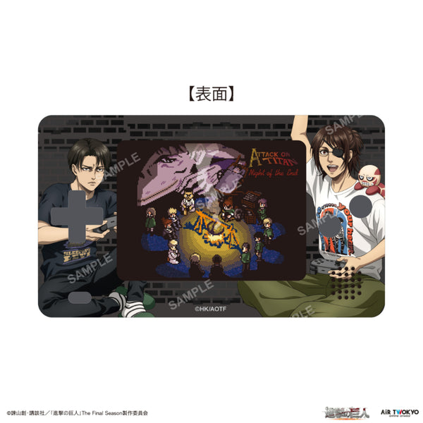 『進撃の巨人』TVアニメThe Final Season 完結編 モバイルゲームマグネット(リヴァイ&ハンジ)