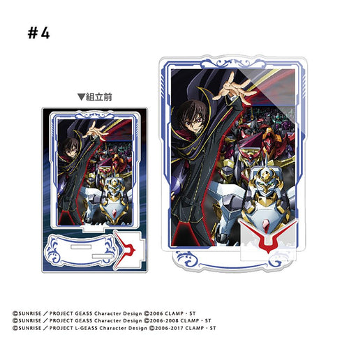 《Code Geass》【食品附贈玩具】海報藝術立牌【盒裝】