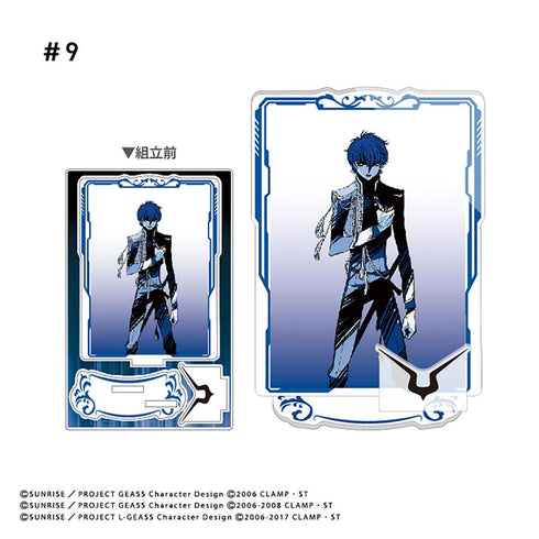 《Code Geass》【食品附贈玩具】海報藝術立牌【盒裝】