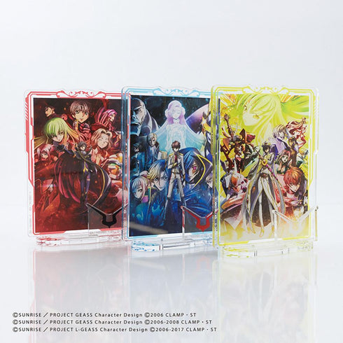 《Code Geass》【食品附贈玩具】海報藝術立牌【盒裝】
