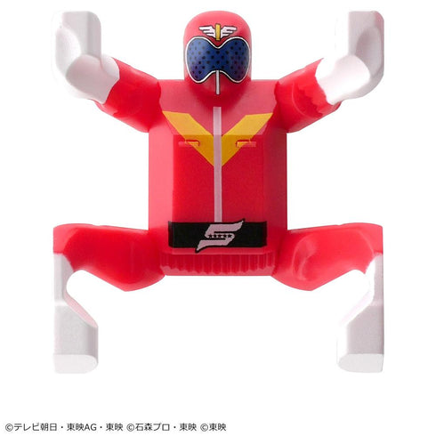『スーパー戦隊シリーズ』立体マグネット入りフィギュア-スーパー戦隊大好(だいす)【BOX】