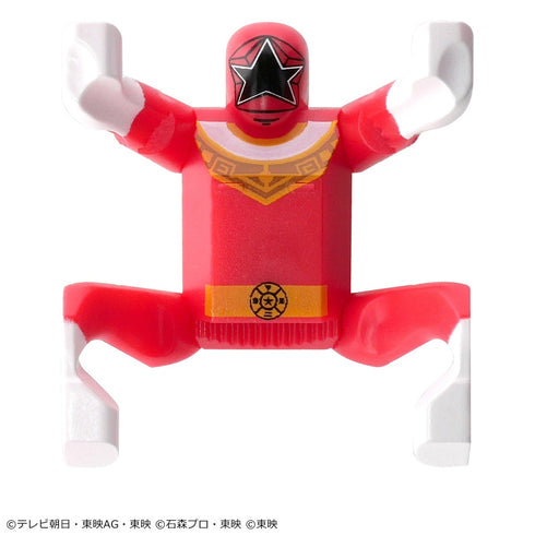 《超级战队系列》附带立体磁贴的手办——超级战队大好【BOX】【202610再版】