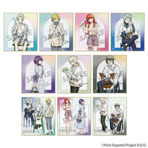 『グノーシア』描き下ろしトレーディングミニ色紙【BOX】