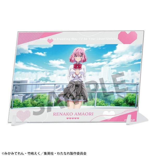 《我怎么可能成为恋人啊,绝对不可能!(※其实并非不可能!?)》A6视觉亚克力板 甘织玲奈子