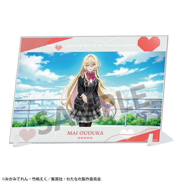 《我怎么可能成为恋人啊,绝对不可能!(※其实并非不可能!?)》A6视觉亚克力板 王塚真唯