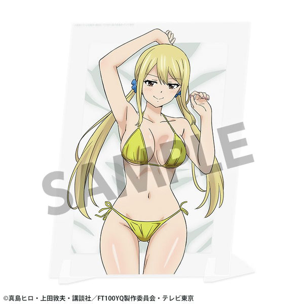 『FAIRY TAIL 100年クエスト』描き下ろしビジュアルアクリルプレート ルーシィ・ハートフィリア A