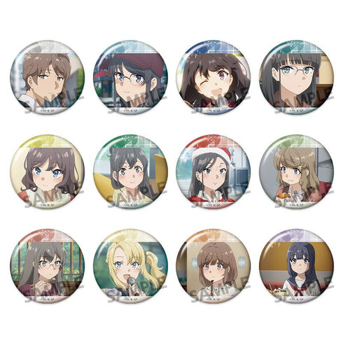 『青春ブタ野郎はサンタクロースの夢を見ない』トレーディング缶バッジ【BOX】