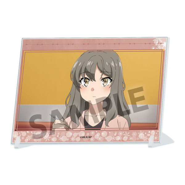 『青春ブタ野郎はサンタクロースの夢を見ない』A6ビジュアルアクリルプレート 双葉理央