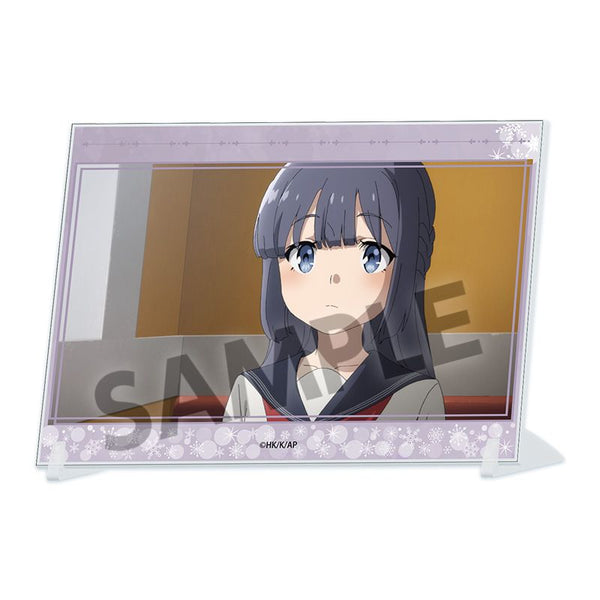 『青春ブタ野郎はサンタクロースの夢を見ない』A6ビジュアルアクリルプレート 牧之原翔子