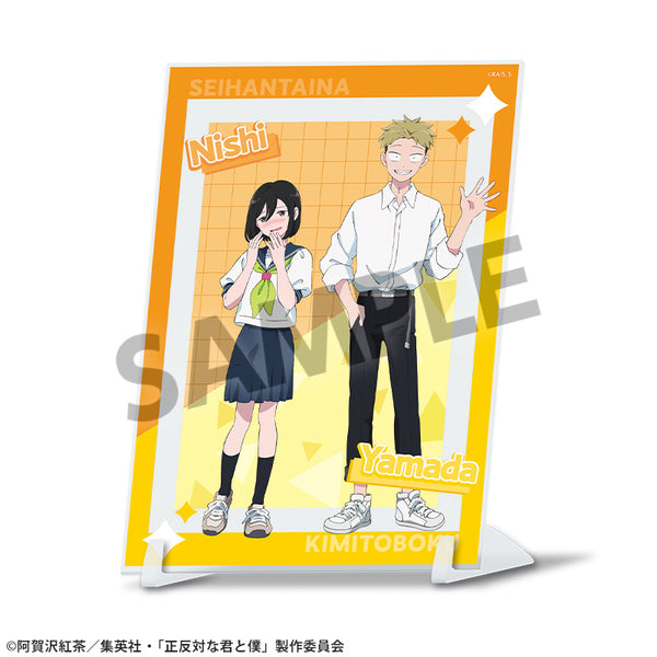 『正反対な君と僕』A6ビジュアルアクリルプレート 山田・西