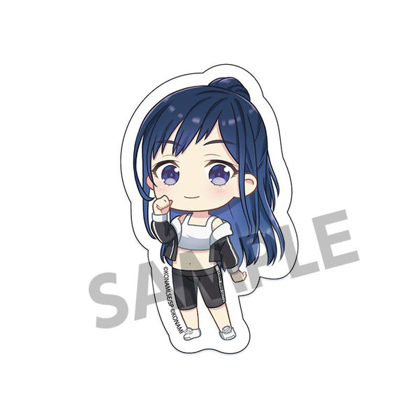 『シャインポスト Be Your アイドル!』ダイカットステッカー 黒金 蓮