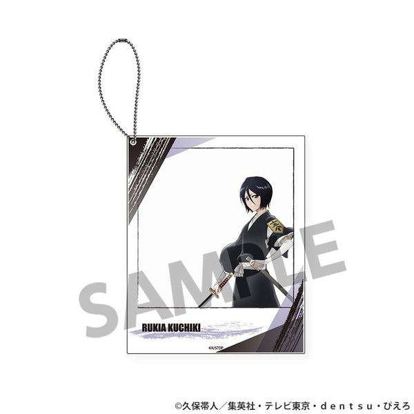 『BLEACH 千年血戦篇』ポラロイド風アクリルキーホルダー 朽木 ルキア