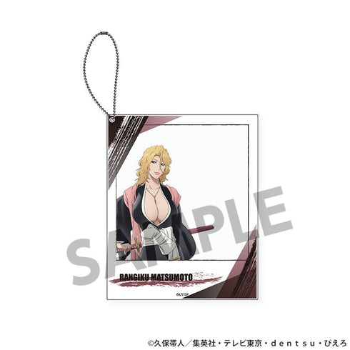 『BLEACH 千年血戦篇』ポラロイド風アクリルキーホルダー 松本 乱菊