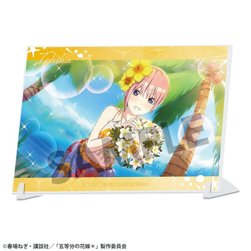 『五等分の花嫁*』A6ビジュアルアクリルプレート vol.3 中野一花