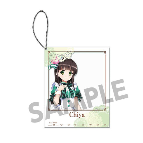 『ご注文はうさぎですか? BLOOM』描き下ろしポラロイド風アクリルキーホルダー 千夜