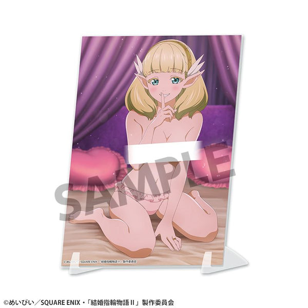『結婚指輪物語II』ビジュアルアクリルプレート 妄想ビジュアル第15話 丸見えver.