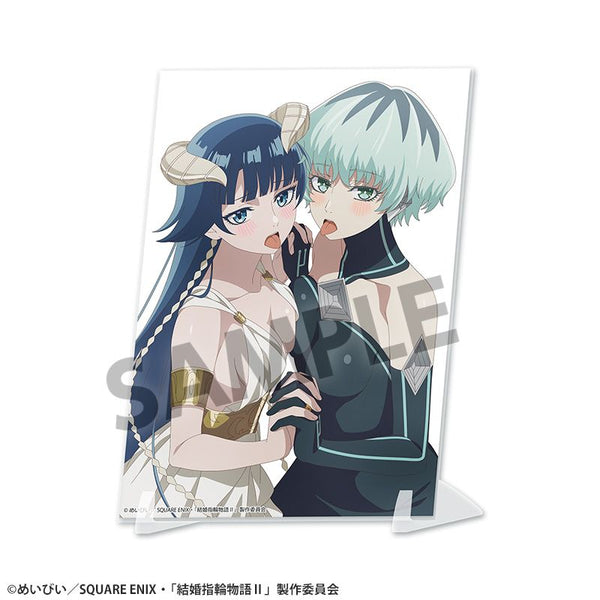 『結婚指輪物語II』ビジュアルアクリルプレート 妄想ビジュアル第23話 丸見えver.