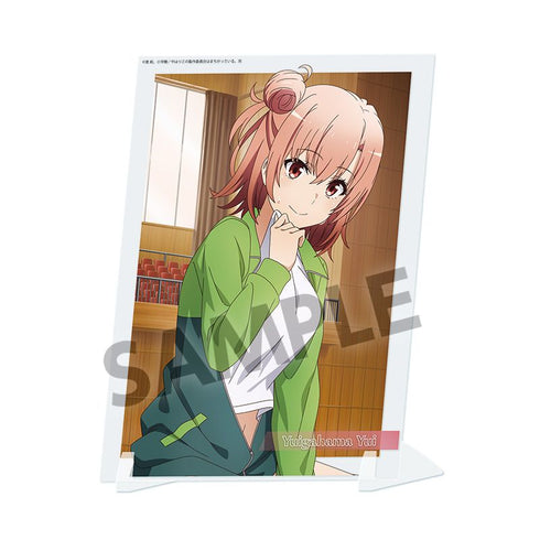『やはり俺の青春ラブコメはまちがっている。シリーズ』やはり俺の青春ラブコメはまちがっている。完 ビジュアルアクリルプレート 由比ヶ浜結衣 体操着 ver.