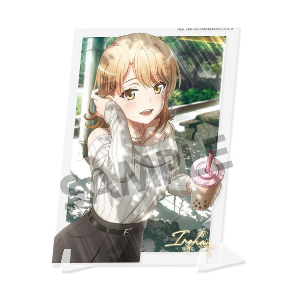 『やはり俺の青春ラブコメはまちがっている。完』ビジュアルアクリルプレート 一色いろは 公園デート ver.